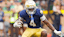 Notre Dame running back Jeremiyah Love (4) runs with the ball during the first half of a NCAA football game against Purdue at Notre Dame Stadium on Saturday, Sept. 20, 2025, in South Bend.
