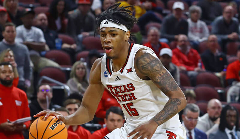 JT Toppin Texas Tech Red Raiders NCAAB