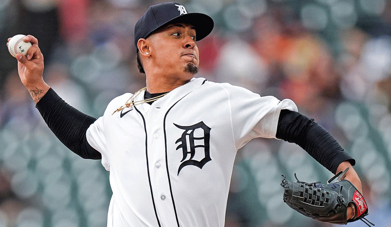 Keider Montero Detroit Tigers MLB