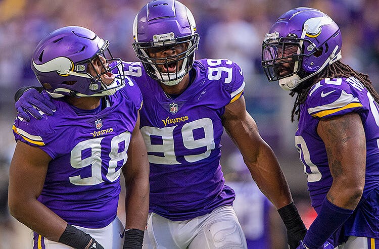 D.J. Wonnum Danielle Hunter Sheldon Richardson Minnesota Vikings NFL