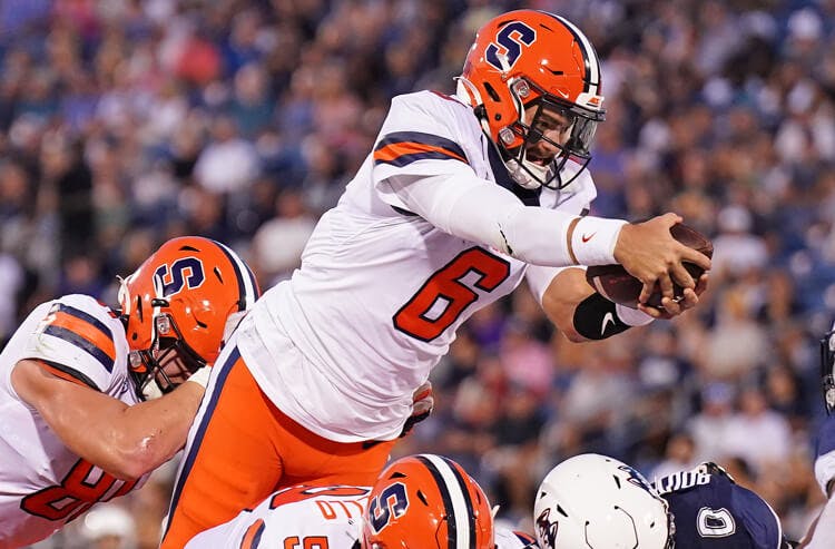 Garrett Shrader Syracuse Orange college football picks