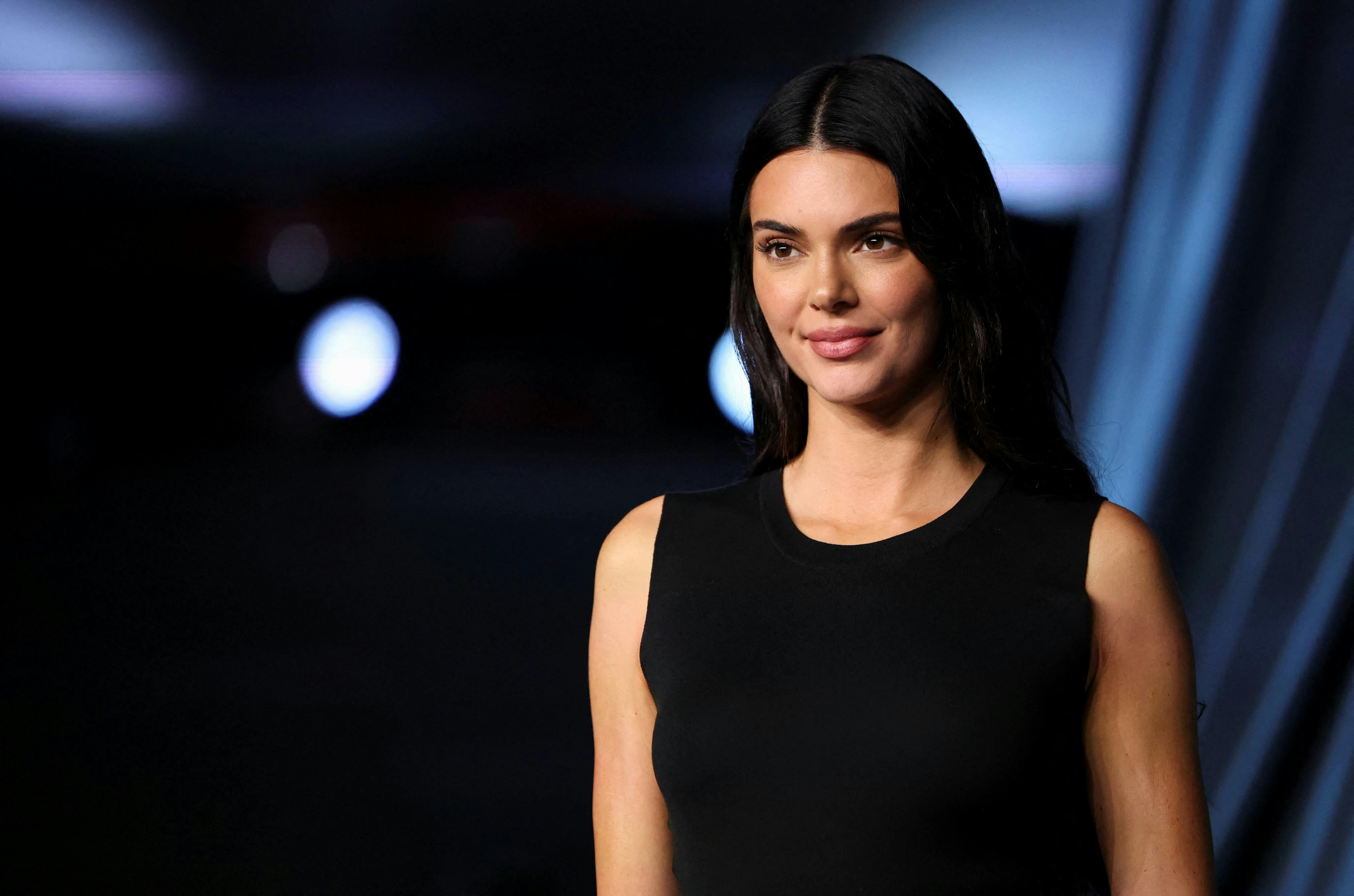 Kendall Jenner attends the fifth annual Academy Museum Gala in Los Angeles, California, U.S., October 18, 2025. REUTERS/Mario Anzuoni