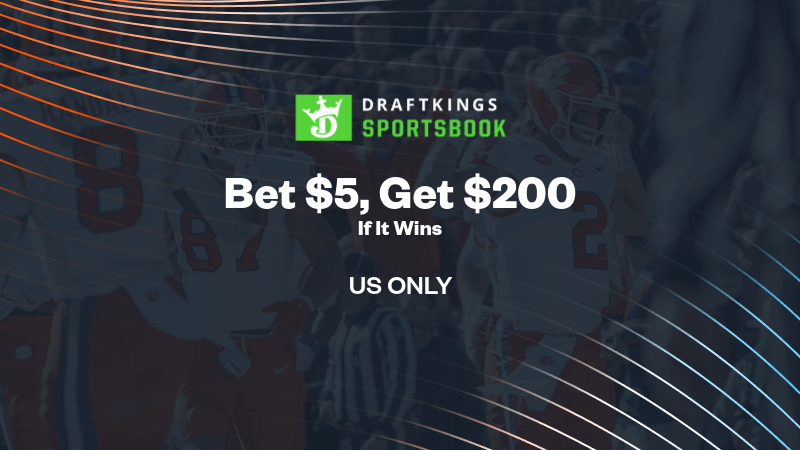Bet $5, get $200 bonus bets if it wins without needing a DraftKings promo code. - IMAGN IMAGES