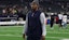 Dallas Cowboys defensive end Micah Parsons walks off the field.