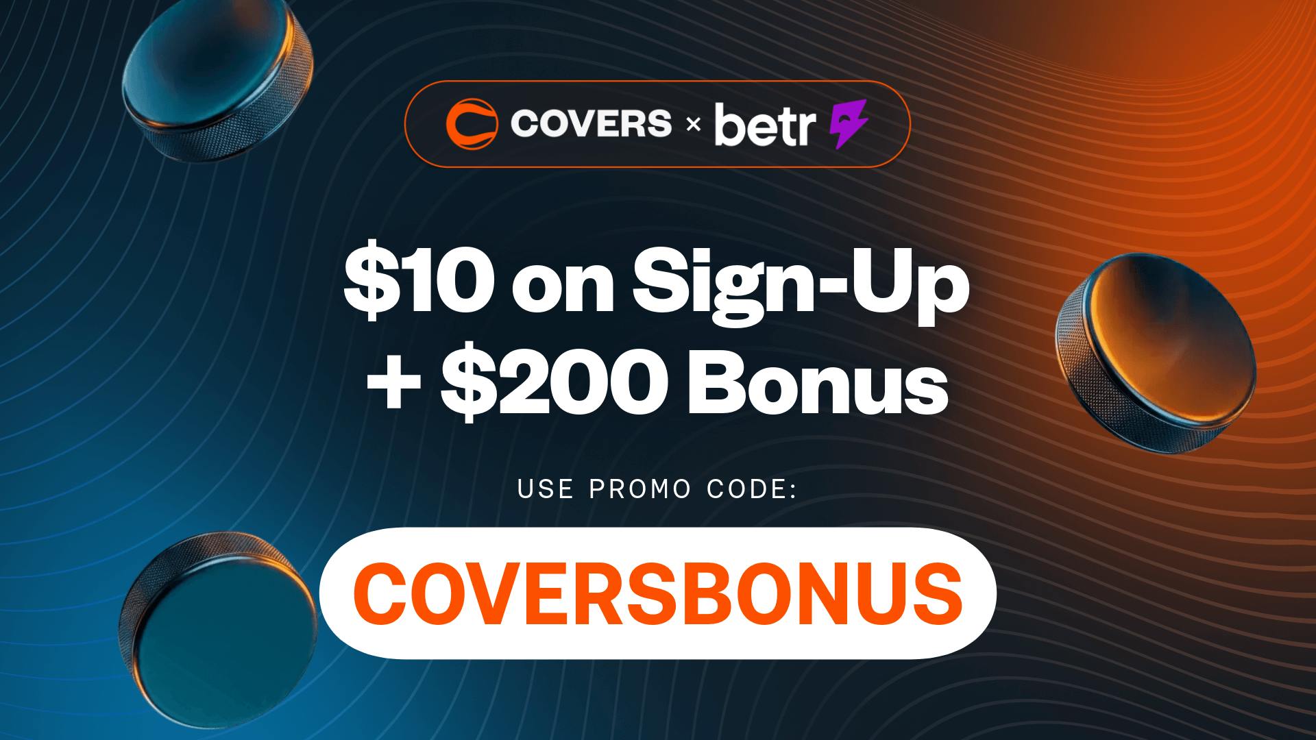 Betr Picks Promo COVERSBONUS: Claim $210 Bonus for Bruins vs. Flyers, NHL Picks