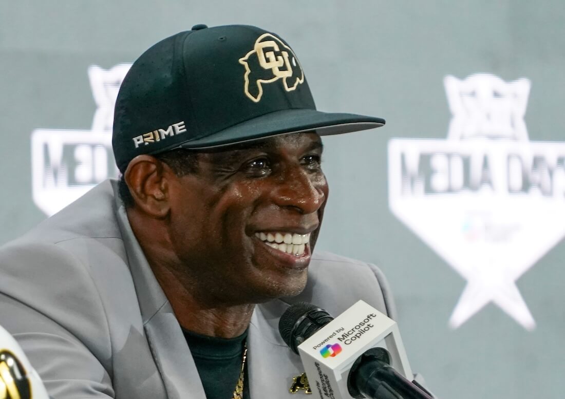 Exclusive: Deion Sanders talks son Shedeur, Myles Garrett trade, Travis Hunter