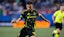 Columbus Crew forward Diego Rossi (10) shoots against the Charlotte FC.