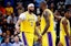 Anthony Davis LeBron James Los Angeles Lakers NBA
