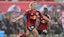 New York Red Bulls midfielder Emil Forsberg (10) celebrates his goal.