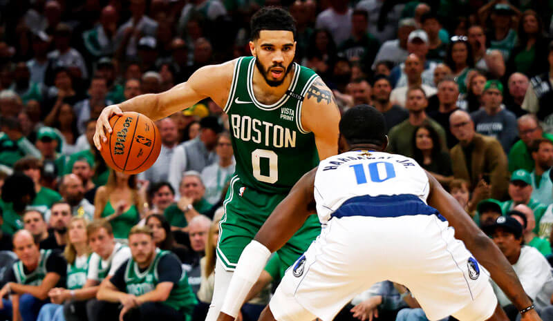 Boston Celtics All-Star forward Jayson Tatum.