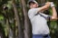 USA; Scottie Scheffler plays from the second tee during the final round of the RBC Heritage golf tournament.