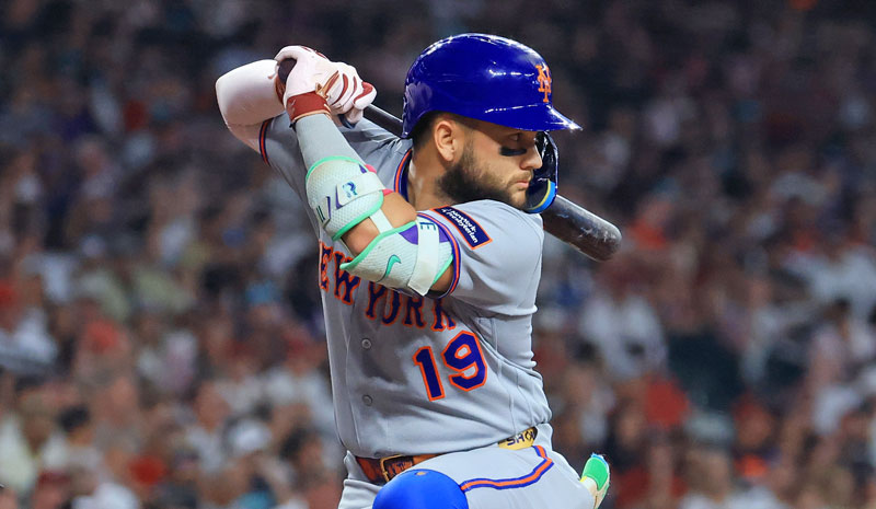 New York Mets infielder Bo Bichette.