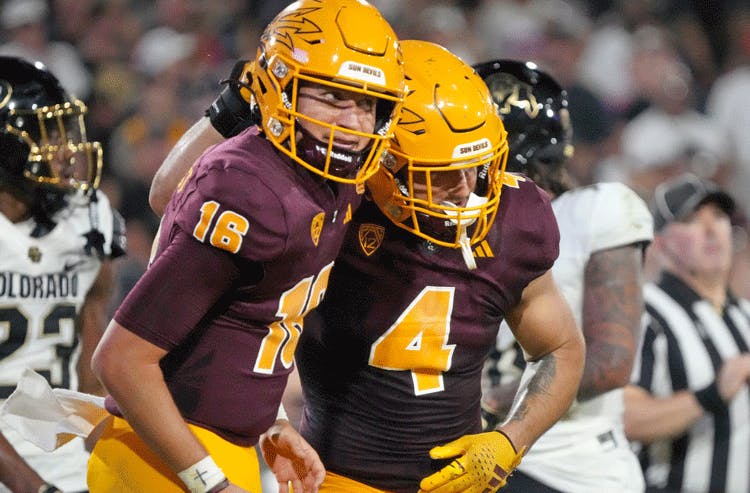 Trenton Bourguet Arizona State Sun Devils College Football NCAA