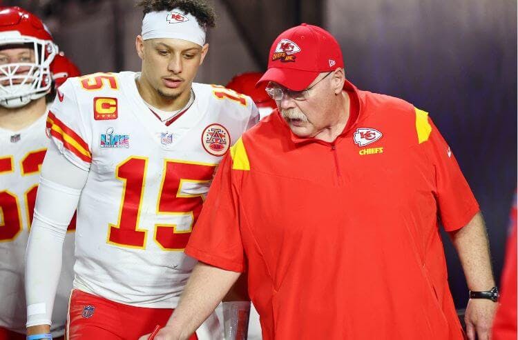 Patrick Mahomes Andy Reid Kansas City Chiefs NFL