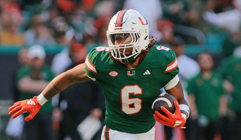 Damien Martinez Miami Hurricanes NCAAF