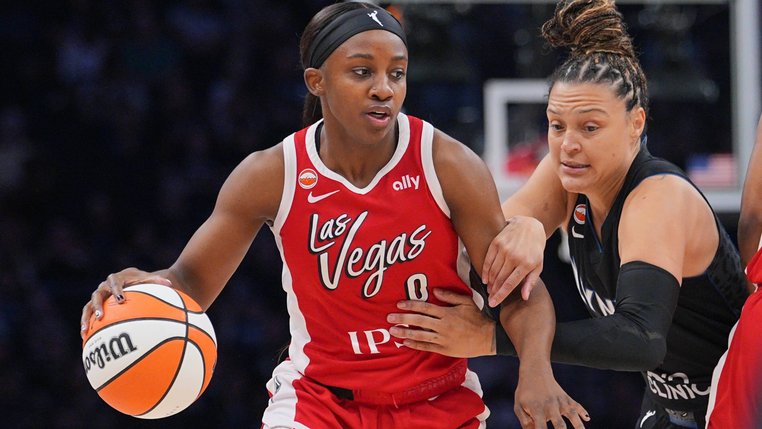Las Vegas Aces Jackie Young WNBA