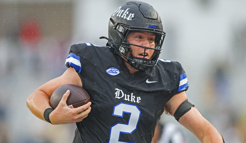 North Carolina vs Duke Prediction Walker Eget Duke Blue Devils College Football