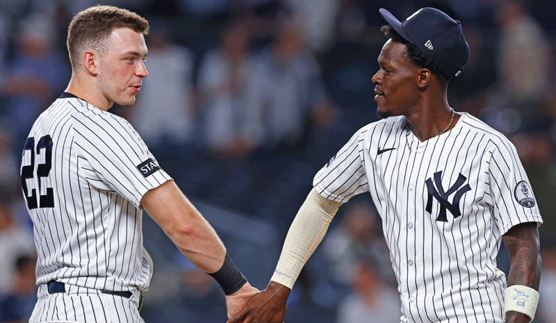 Ben Rice Jazz Chisholm New York Yankees MLB