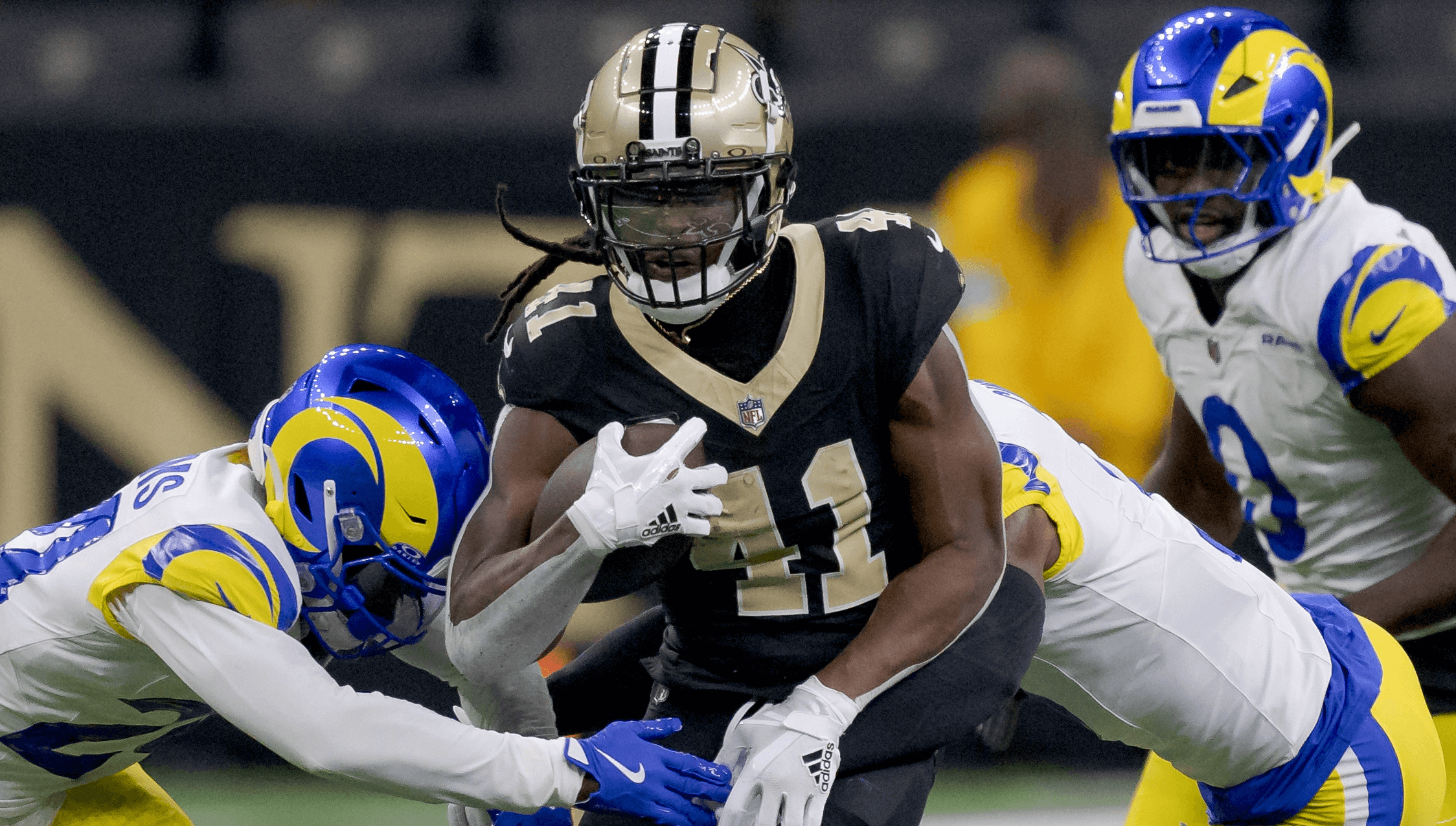 Alvin Kamara of the New Orleans Saints