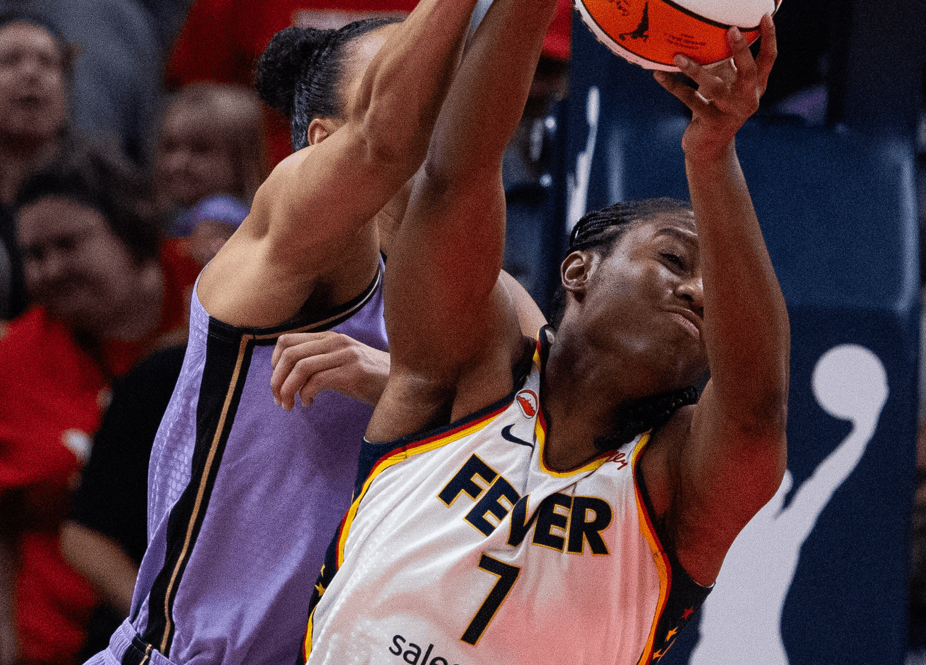 Aliyah Boston of the Indiana Fever WNBA