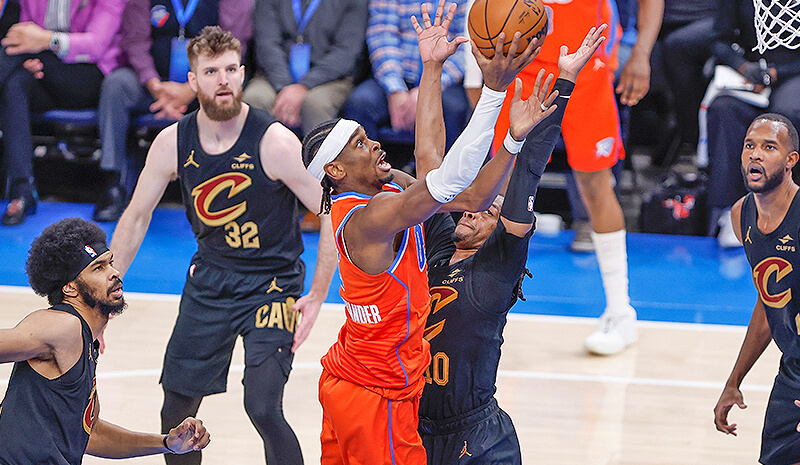 2024-25 NBA Win Totals and Over/Under Betting Odds: Thunder, Cavaliers Lead Near Midway Mark