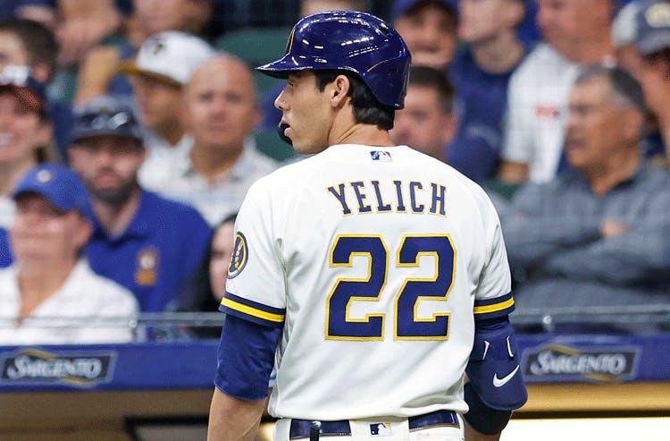 Christian Yelich Milwaukee Brewers MLB