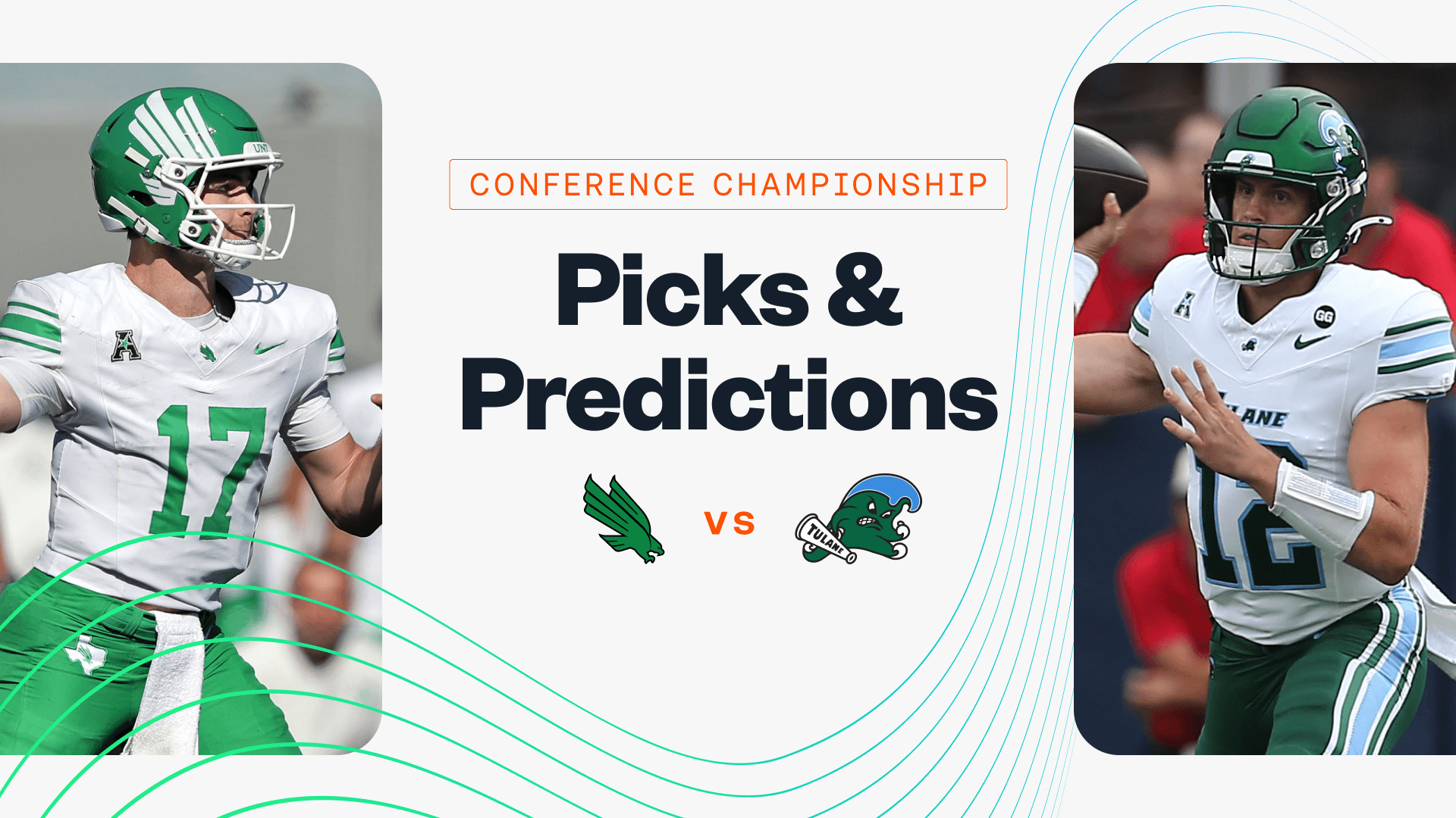 How To Bet - North Texas vs Tulane Prediction, Picks & Odds for the AAC Championship Tonight
