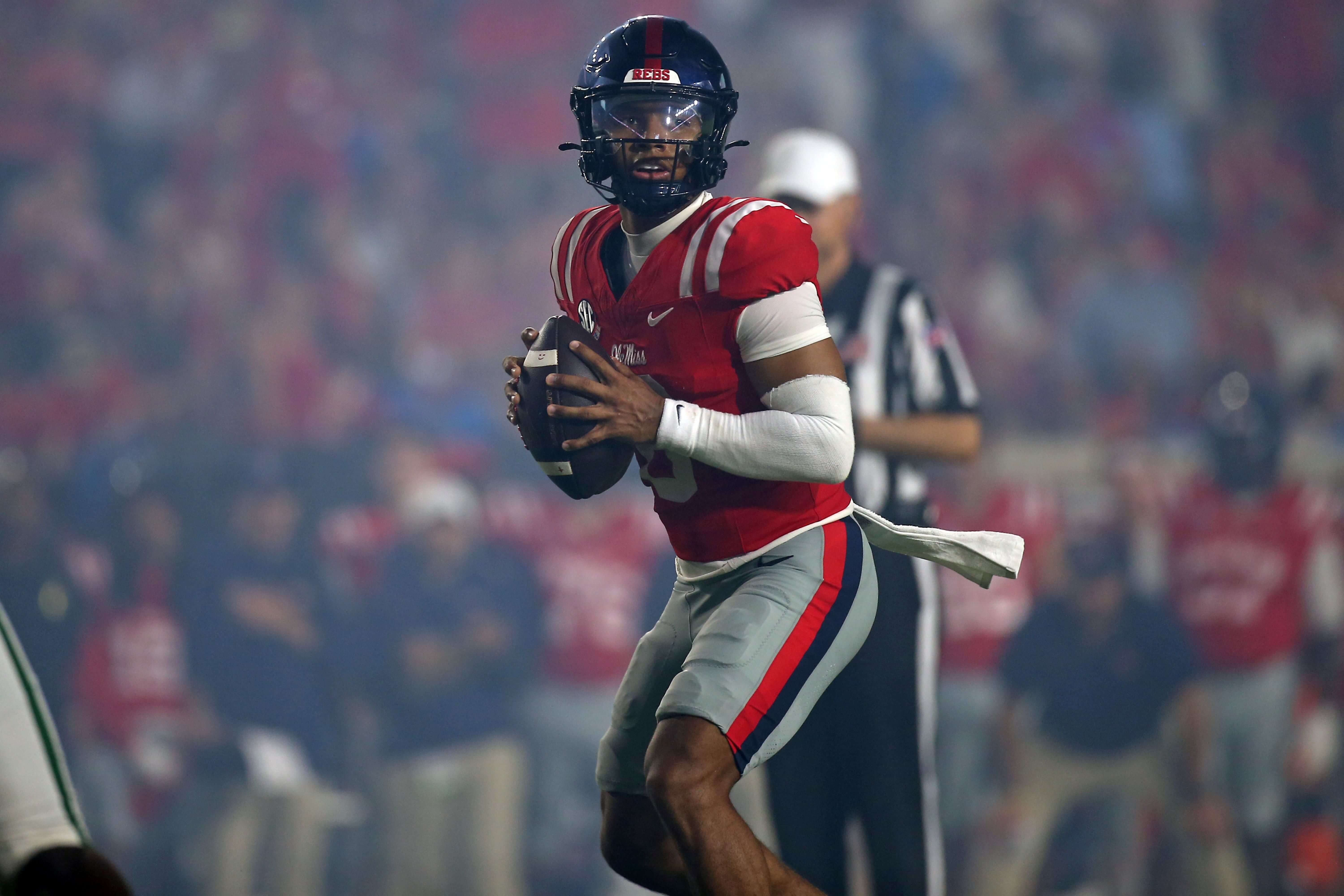 Trinidad Chambliss Ole Miss College Football Week 3