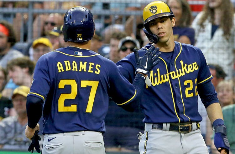 Christian Yelich Milwaukee Brewers MLB picks