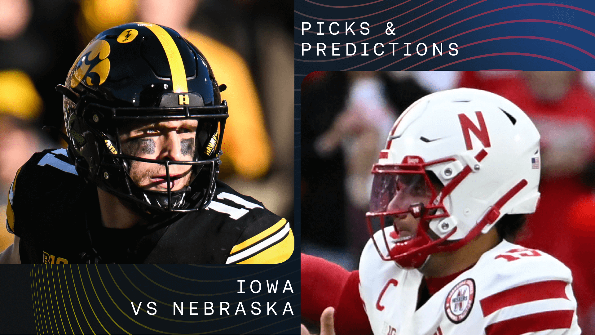 Iowa vs Nebraska Prediction, Picks & Odds for November 28 — College Football Week 14 Today