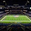 General view of the stadium before the game between the New Orleans Saints and the Carolina Panthers at Caesars Superdome. Stephen Lew-Imagn Images