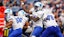 Buffalo Bulls quarterback C.J. Ogbonna (7) throws a pass.