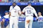 Vladimir Guerrero Jr. Whit Merrifield Toronto Blue Jays MLB