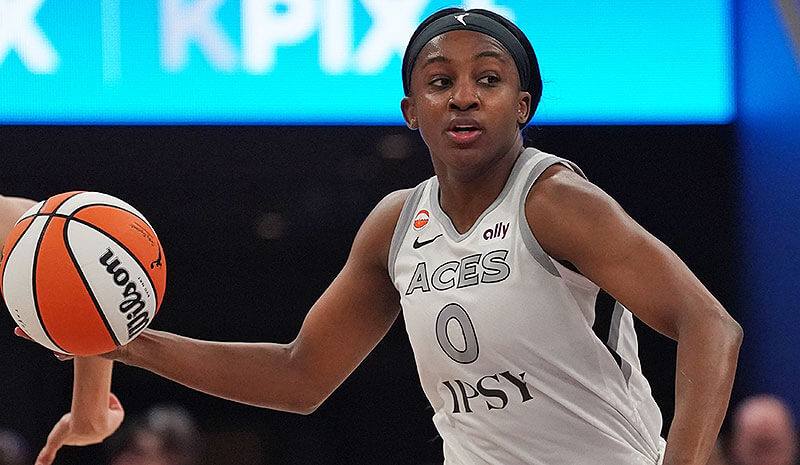 Jackie Young Las Vegas Aces WNBA