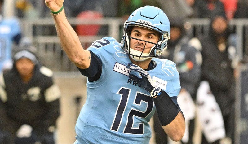 Chad Kelly Toronto Argonauts CFL