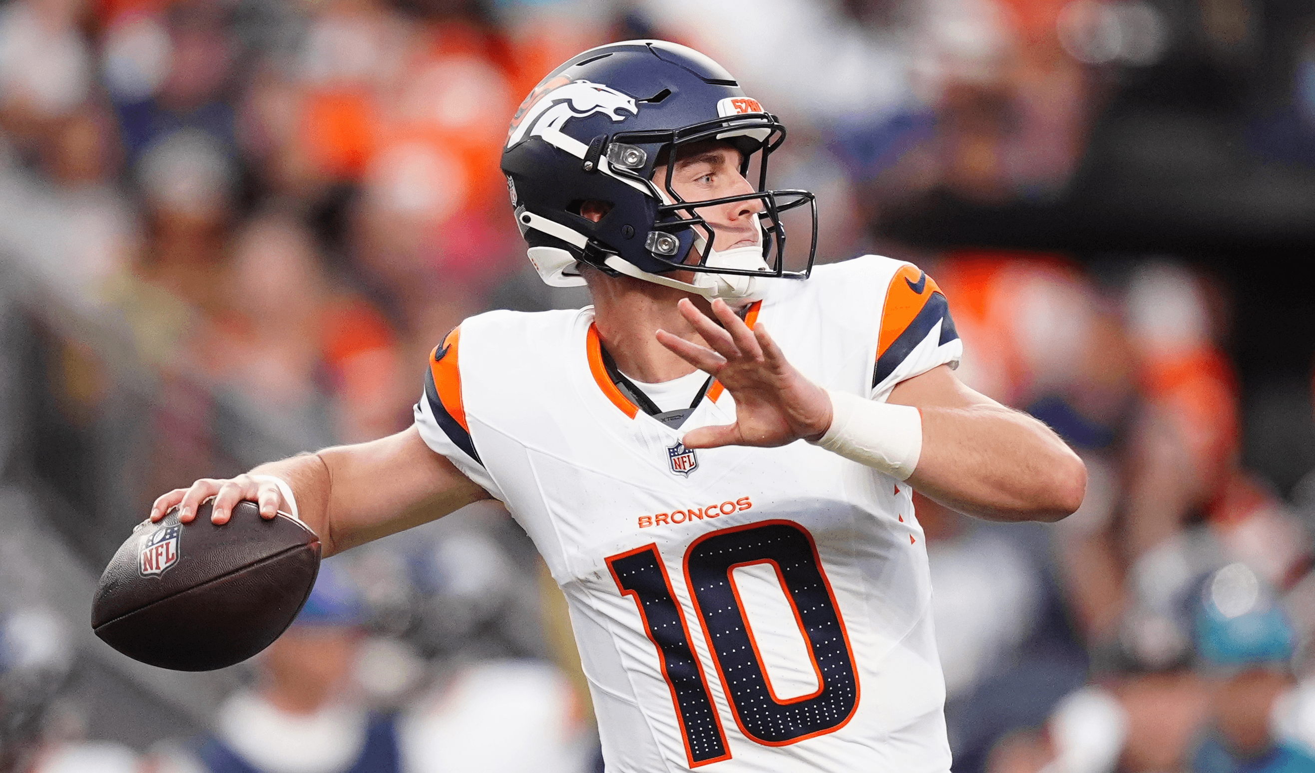 Bo Nix of the Denver Broncos NFL