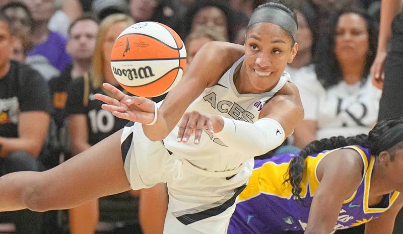 A'ja Wilson Las Vegas Aces WNBA