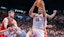 Arizona Wildcats forward Tobe Awaka (30) rebounds during the second half.