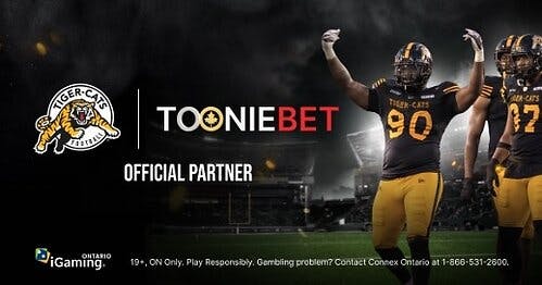 ToonieBet Deepens CFL Ties With Exclusive Tiger-Cats Deal