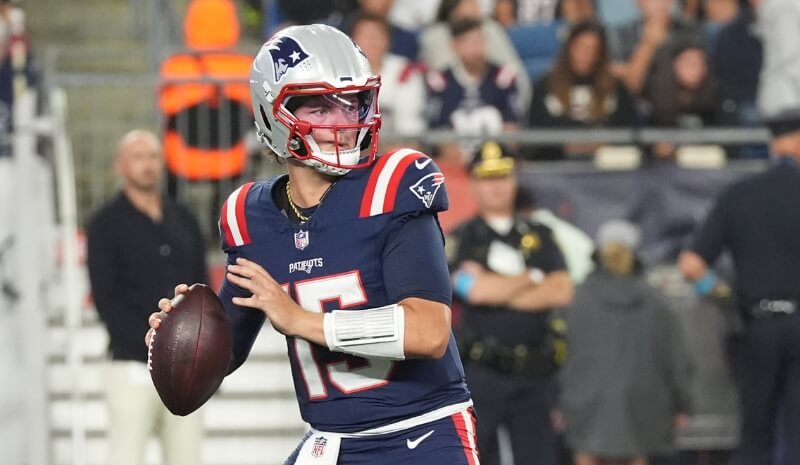 New England Patriots quarterback Behren Morton.