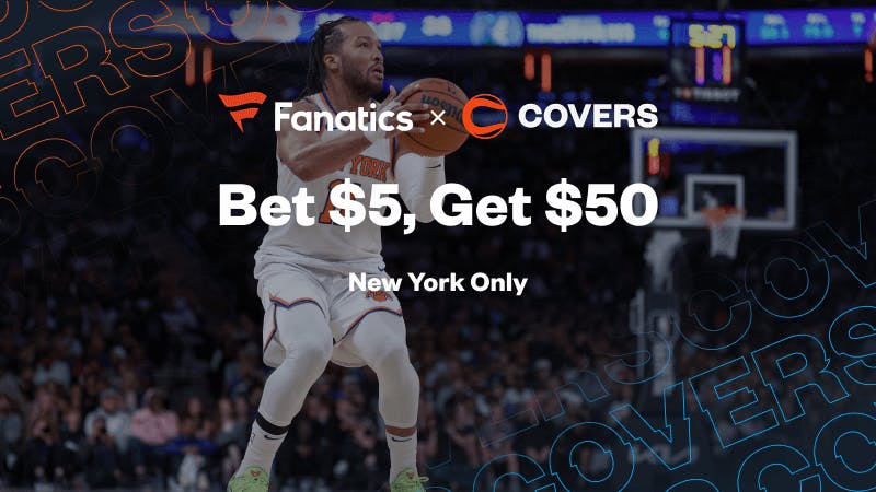 New York Fanatics Sportsbook Promo for Knicks vs Celtics