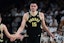 Purdue Boilermakers center Zach Edey in NCAA action.