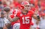 Georgia Bulldogs quarterback Carson Beck in NCAAF action.