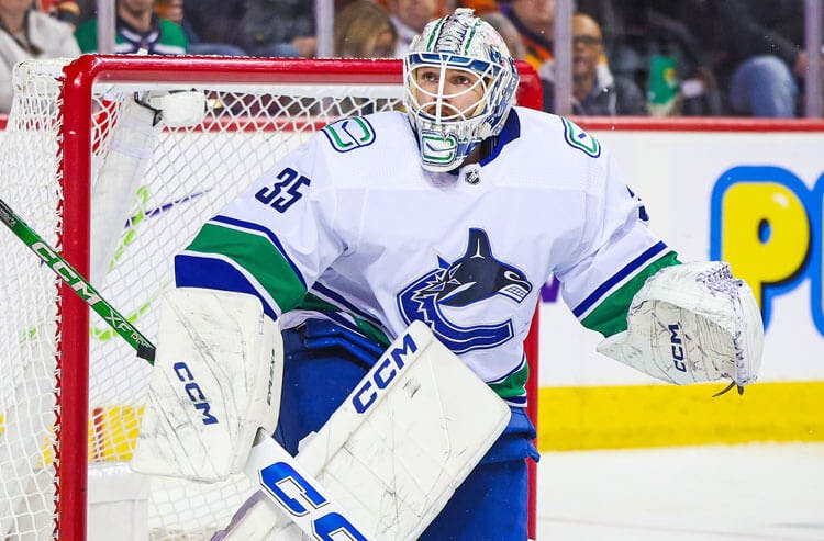 Thatcher Demko Vancovuer Canucks NHL