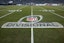 General view of field graphics before an 2025 NFC divisional round game between the Philadelphia Eagles and the Los Angeles Rams at Lincoln Financial Field. Mandatory Credit: Bill Streicher-Imagn Images