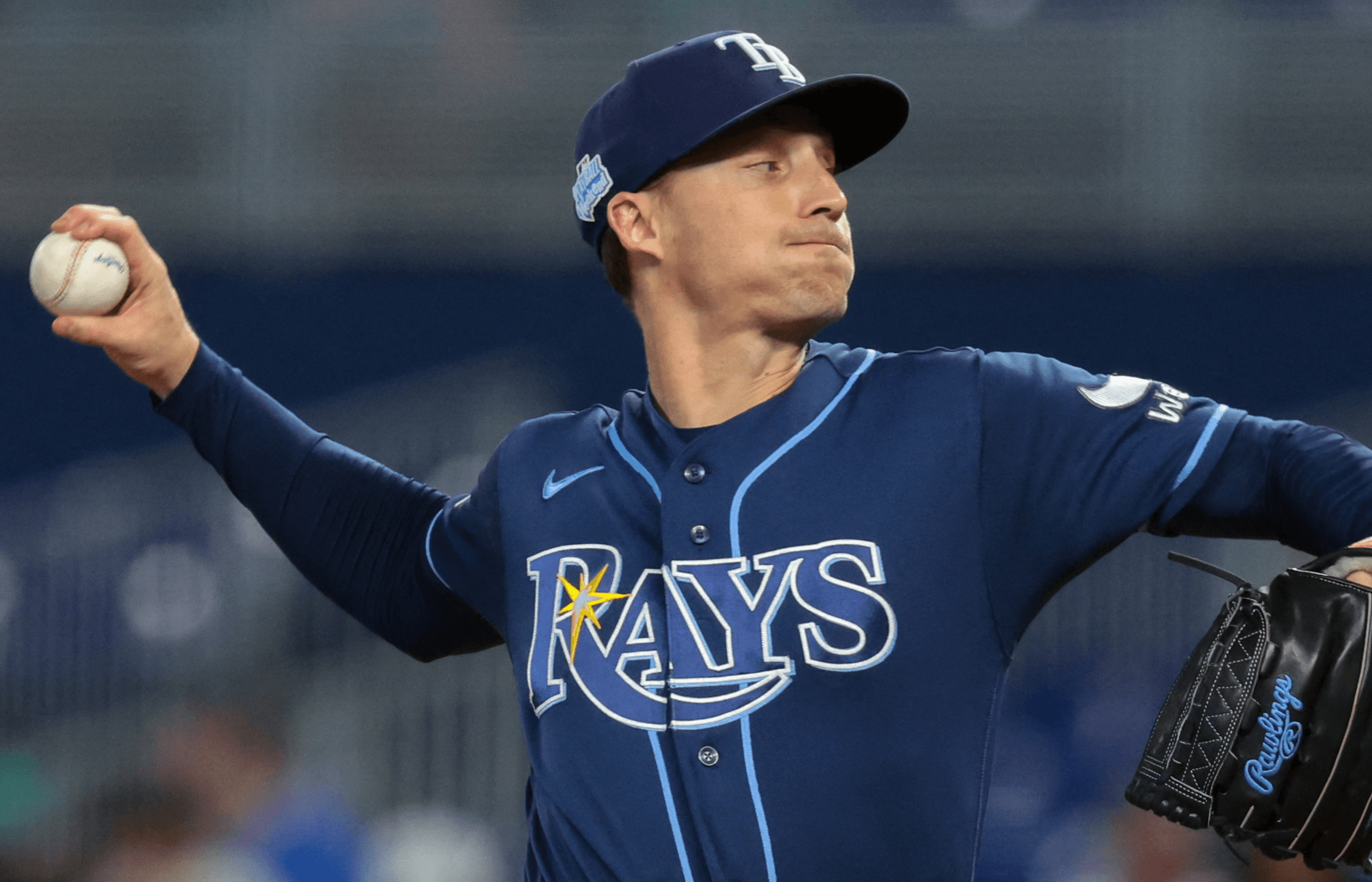 Griffin Jax of the Tampa Bay Rays MLB