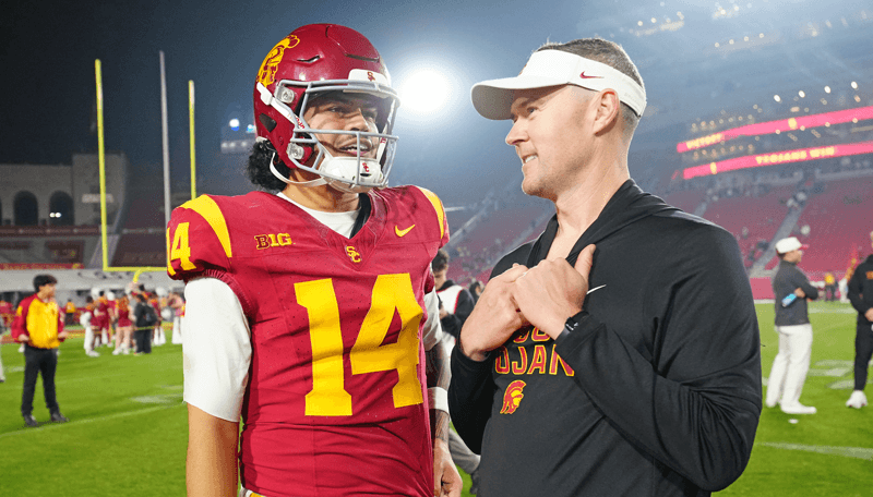 Jayden Maiava Lincoln Riley USC Trojans Big Ten college football