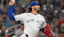 Toronto Blue Jays starting pitcher Kevin Gausman (34) delivers a pitch against the Boston Red Sox in the first inning at Rogers Centre.