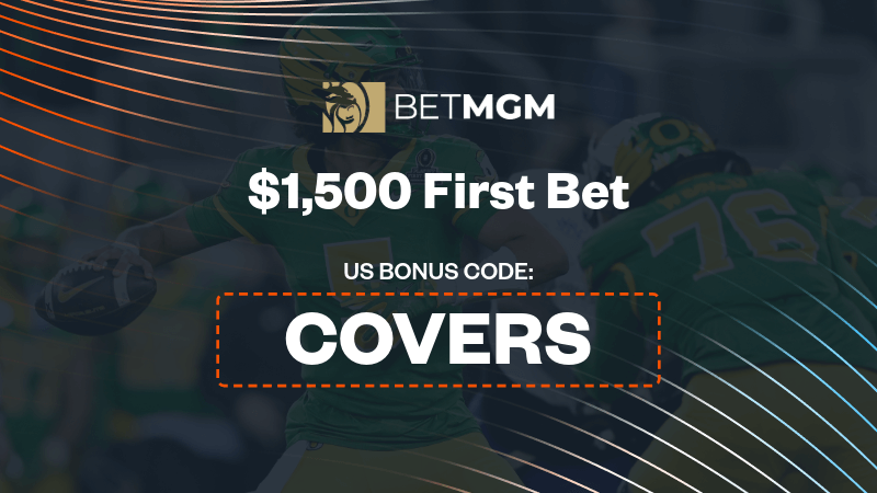 Use BetMGM bonus code "COVERS" to get up to $1,500 bonus bets back if your first bet loses. - IMAGN IMAGES