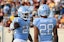 British Brooks (24) Omarion Hampton (28) North Carolina NCAAF